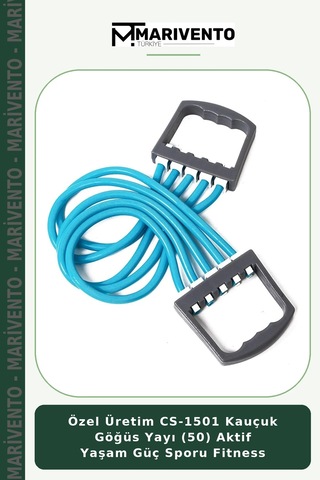 Özel Üretim Cs-1501 Kauçuk Göğüs Yayı 50 Aktif Yaşam Güç Sporu Fitness
