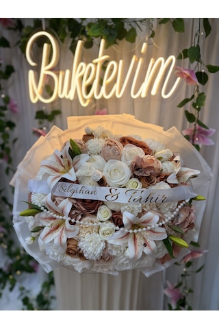 Kahve Zarafeti Maxi İsteme Buketi Diğer