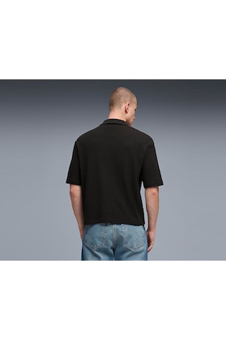 Puma Wardrobe Ess Shirt Erkek Günlük Gömlek 63436301 Siyah