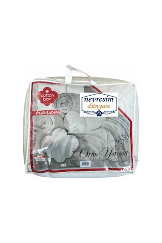 Cottonbox Harem Tek Kişilik Örme Yorgan