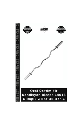 Özel Üretim Fit Kondisyon Biceps 14018 Olimpik Z Bar Ob-47"-z