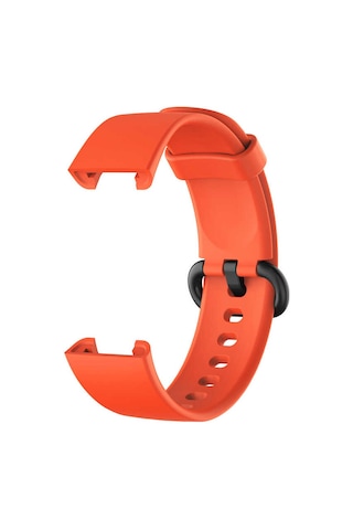 Xiaomi Redmi Watch Mi Watch Lite Uyumlu Klasik Mkst Kordon-turuncu