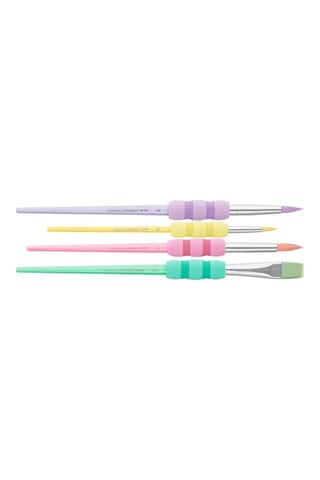 Yumuşak Dokulu Fırça Pastel Seti, Ergonomik Tasarım