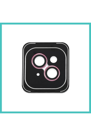 Ny Joy Joko İphone 14 Uyumlu Pvd Metal Kamera Lens - Pembe Nyjoybz