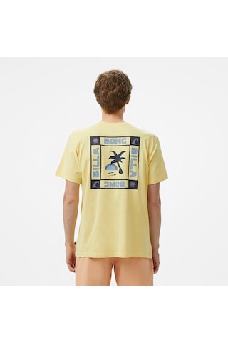 Billabong Window Premium Erkek Sarı T-shirt 24a351507 SARI