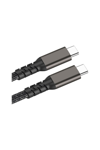 Ardemix Siyah 2.jenerasyon Type-c To Type-c Usb3.2 Pd Data Kablosu 100w 20gbps 4k 60hz 1 Metre-