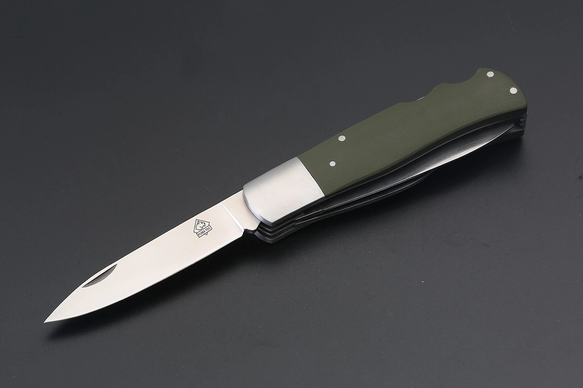 Puma Tec Hunting Folder G10 Green Kamp Çakı Çok Renkli