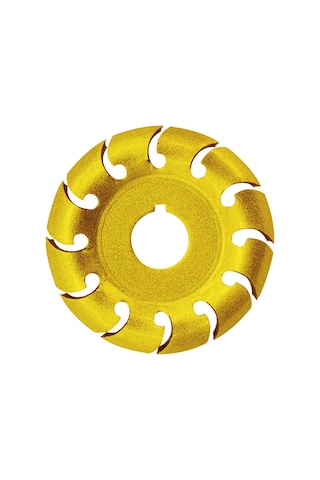 Springsun 90mm Ahşap Oyma Ve Parlatma Diski - 5/8" Bağlantılı 12 Dişli Mangan Çelik