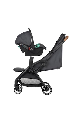 Bebeconfort Sunlite Duo Otomatik Katlanan Kompakt Seyahat Sistem Bebek Arabası Mineral Graphite