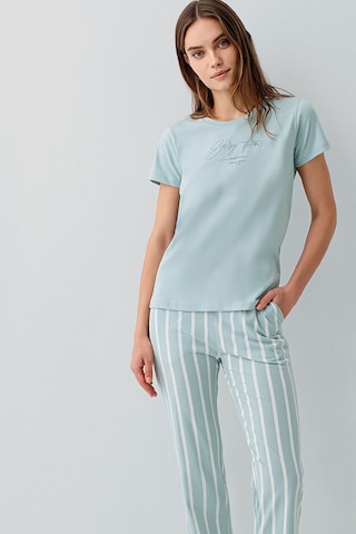 Pierre Cardin Kadın Yeşil Pijama Takım Yeşil