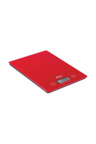 Cam Mutfak Tartısı Terazi Lcd Ekran 5kg/1gr Pilli Cr2032 Gr/ Çok Renkli