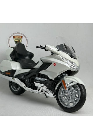Honda Goldwing Maket - 1:12 Welly Beyaz Touring Serisi Honda Goldwing Maket - 1:12 Welly Beyaz Touring Serisi