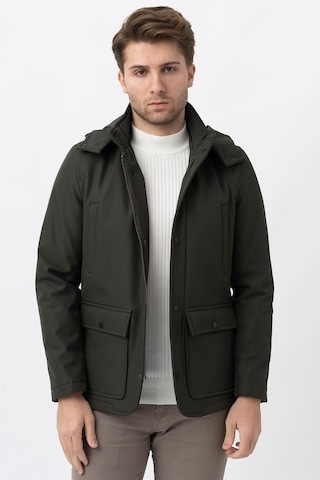 White Stone Bello 7777 Slim Fit Soft Shell Kaban Haki-Haki