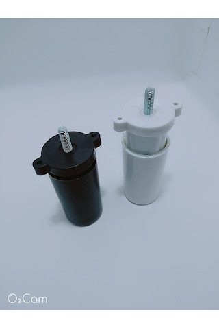 Serrahırdavat 10X15 Cm Baza Ayağı Orta Ayak Ayarlanır Beyaz-Siyah-Kahve