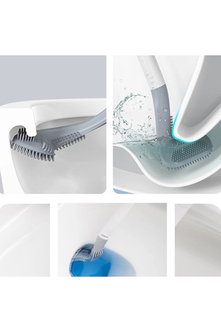 Liangmei Tabanlı Tuvalet Fırçası Banyo Duvara Monte Hızlı Drenaj Ahşap