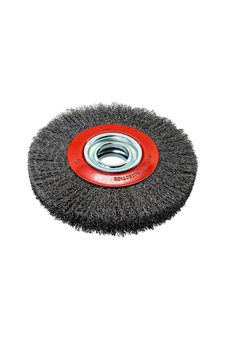 Hawk Ha10177 Saçaklı Dairesel Tel Fırça Gri Telli 150x25 Mm