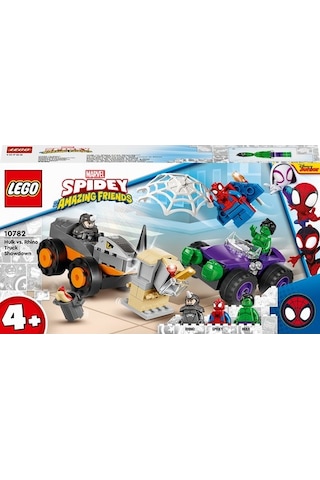 LEGO® Marvel 10782 Hulk Gergedan Kamyona Karşı 110 Parça