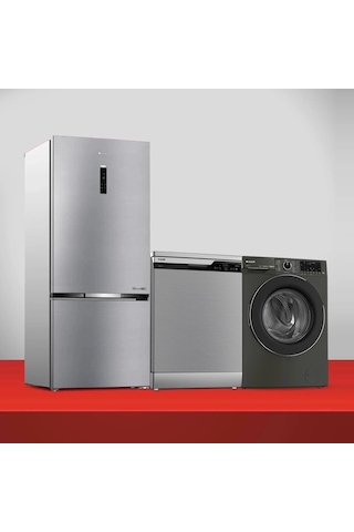 Arçelik 278552 EI AI Fit + A 710 I + 9120 MP OG Gri Stil Çeyiz Paketi