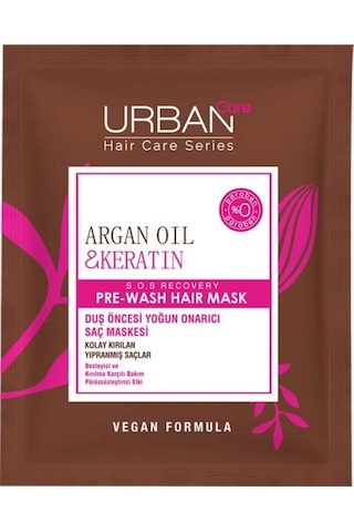 Urban Care Argan Oil ve Keratin Duş Öncesi Yoğun Onarıcı Saç Maske 50 ML