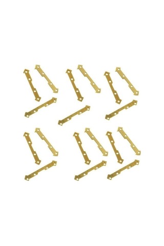 Occre 17037 Düz Menteşe 2.5x15 Mm. Prinç, 20 Adet-55329