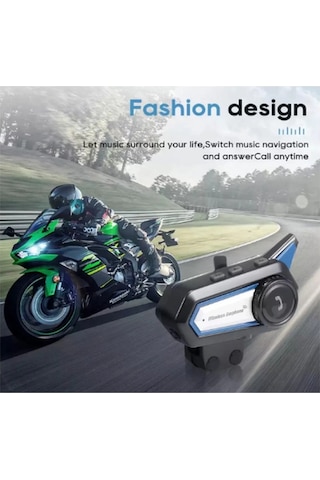 Just Cheap Store Bt31 Kask Kulaklık Bluetooth 5.0 Motosiklet Interkom Su Geçirmez Kablosuz Kulaklık