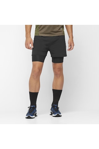 Salomon Sense 2ın1 Shorts M 27412 Siyah