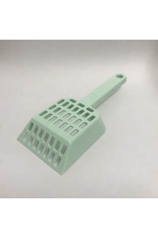 Buradabulabilirsin 3d Baskı Kedi Kumu Küreği - Geniş Hazneli Eleme Küreği-mint Bbz
