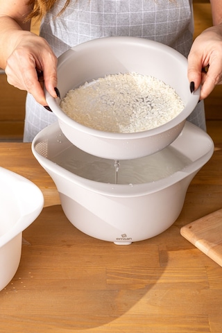 Emsan Soft 3'lü Süzgeç Seti Gri