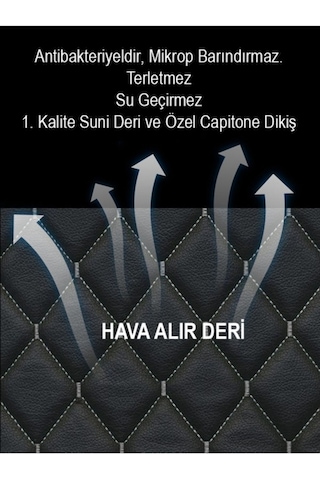 Oto Bagaj Organizeri Baklava Desenli Deri Bagaj Çantası Düzenleyici Kutu Çantası Siyah+kırmızı