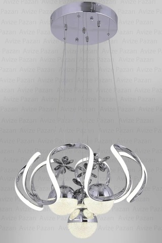 Ahtapot Gold/gümüş Luxury 4 Toplu Modern Avize Çok Renkli