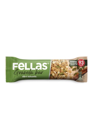 Dört Tohumlu Granola Bar 23 G X 12 Adet