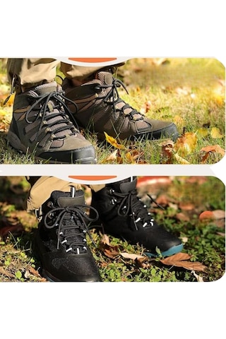 200 Cm Siyah Fitilli Yuvarlak Bot Bağcığı,1 Çift Siyah