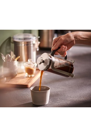 French Press 300 Ml, Gümüş Çok Renkli