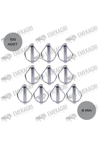 Emek Ticaret Yaylı Pim 8 Mm 100 Adet