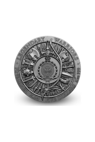 Agakulche Spartacus Savaşçı Altın Kaplama Gümüş Sikke Coin