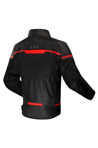 Ls2 Riva Siyah-kırmızı 4 Mevsim Motosiklet Montu