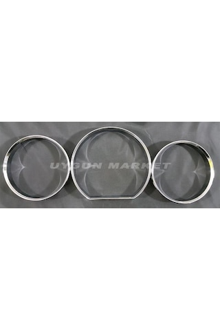 Mercedes Gösterge W124 Krom Kadran Halka W124 Gösterge Çerçeve...