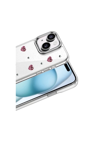 Newface - 46 - Apple iPhone Uyumlu 15 Fiyonk Desenli Kapak - - Glblseme - Desen 3