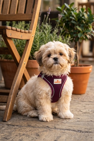 Kediler Ve Köpekler İçin Rahat, Dayanıklı Göğüs Tasması S Mor