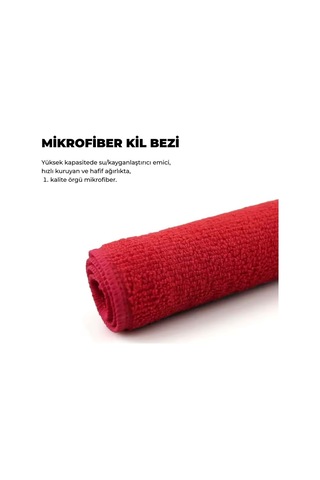 Mg Ps Kil Bezi 30x30 Cm - Mikrofiber Clay Towel