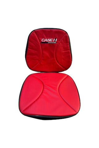 Case Ih Traktör Koltuk Kılıfı Kırmızı Deri Kabinli/kabinsiz Tüm Modellere Uyumlu Kılıf