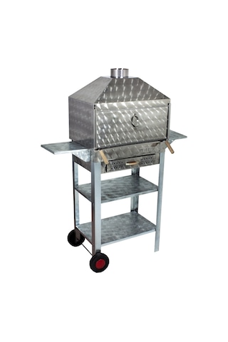 Metehan MTH-57 Davlumbazlı - Bacalı - Kanatlı - Çekmeceli - Lama Izgaralı Mangal