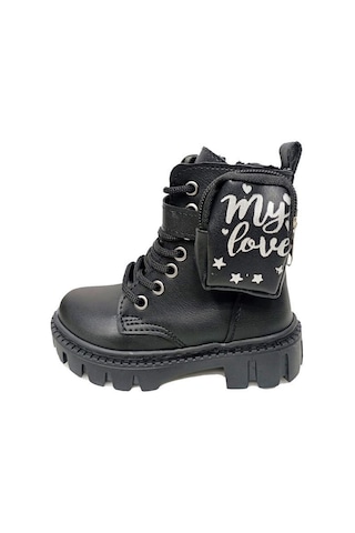 Fix Kids 9602p Deri Çantalı Trend Fashion Kız Çocuk Bot Siyah