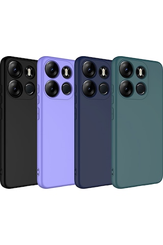 Nourthkiingdom Tecno Spark Go 2023 Kılıf Nrtk Mara Lansman Kapak - Lacivert Lacivert