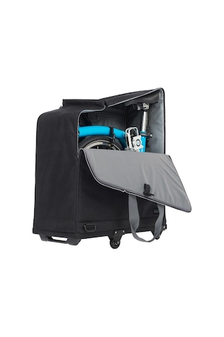 Brompton Transit Travel Bag V2 Bisiklet Taşıma Çantası Q103136 Siyah