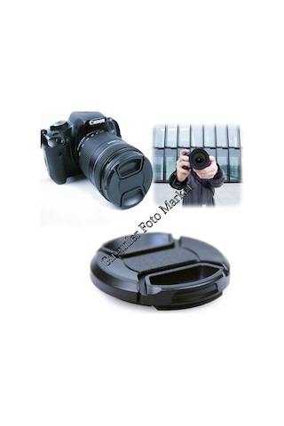 40.5 MM İpli Snap On Lens Objektif Ön Kapağı