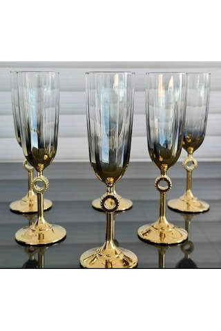 Paşabahçe Amore Gold 2'li Kahve Yanı Su Bardağı-2'li Amore Titanic Kahve Yanı Su Bardağı Seti