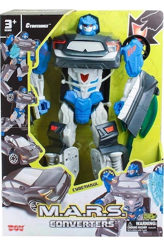 15771 2in1 M.a.r.s Sesli Ve Işıklı Converters Cyberhaul Dönüşebilen Robot 37 Cm