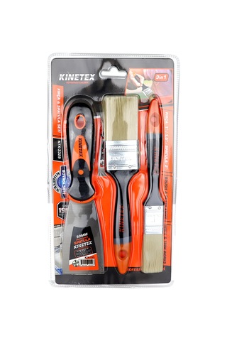 Northcity Boyacı Seti 3 Parça 50 Mm Spatula Ve 2 Kestirme Fırça