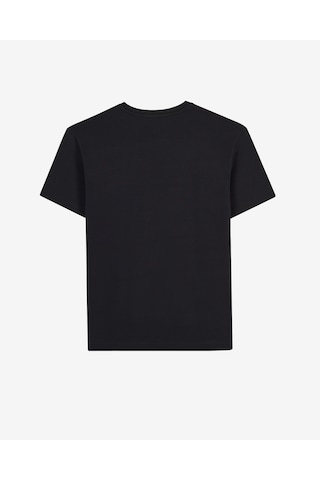 Skechers M Relax Fit Faded S T-shirt Erkek Siyah S2620109-3817